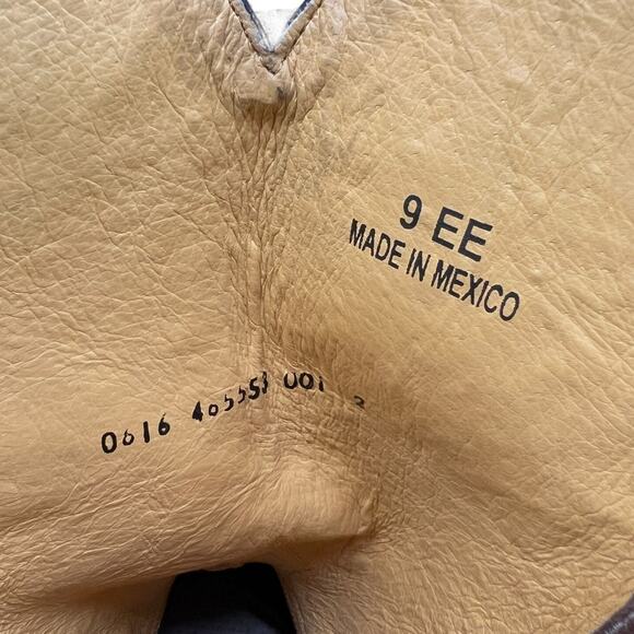 Tri Star Men’s Apache Brown White Distressed Cowboy Boots Size US 9 EE - Picture 10 of 11